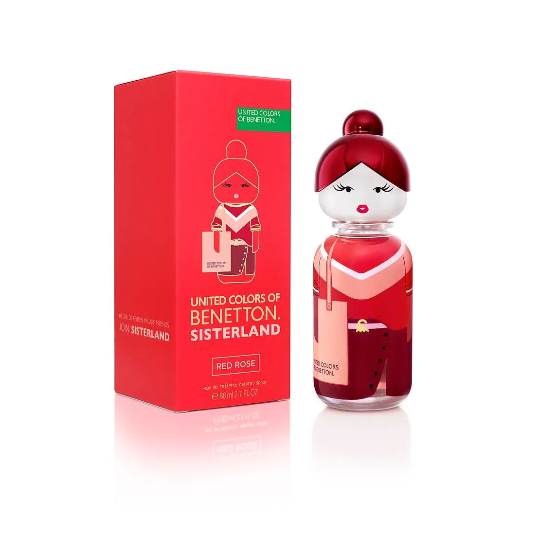 Fragancia Sisterland Red Rose Edt 80ml Benetton
