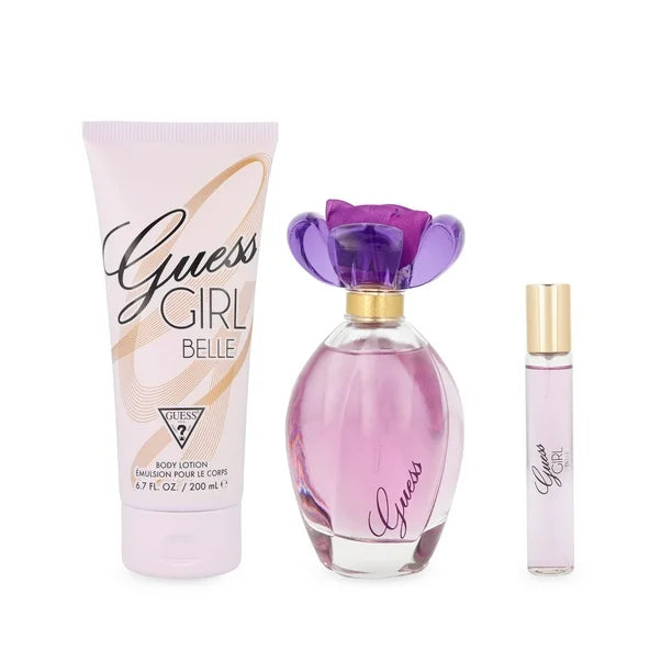 GUESS Girl Belle Eau de Toilette 3 Piezas Set de Regalo