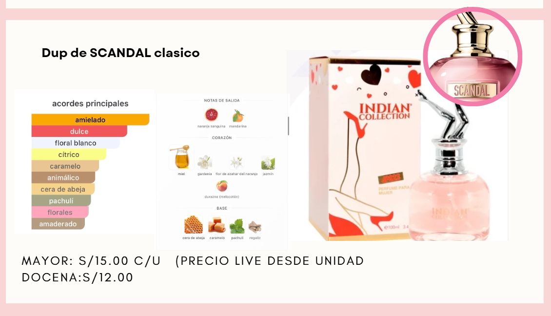 Scandalo Dupe Clasico