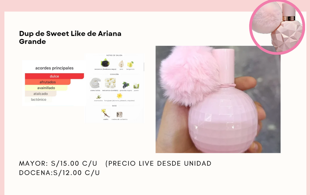 Sweet Ariana Dupe