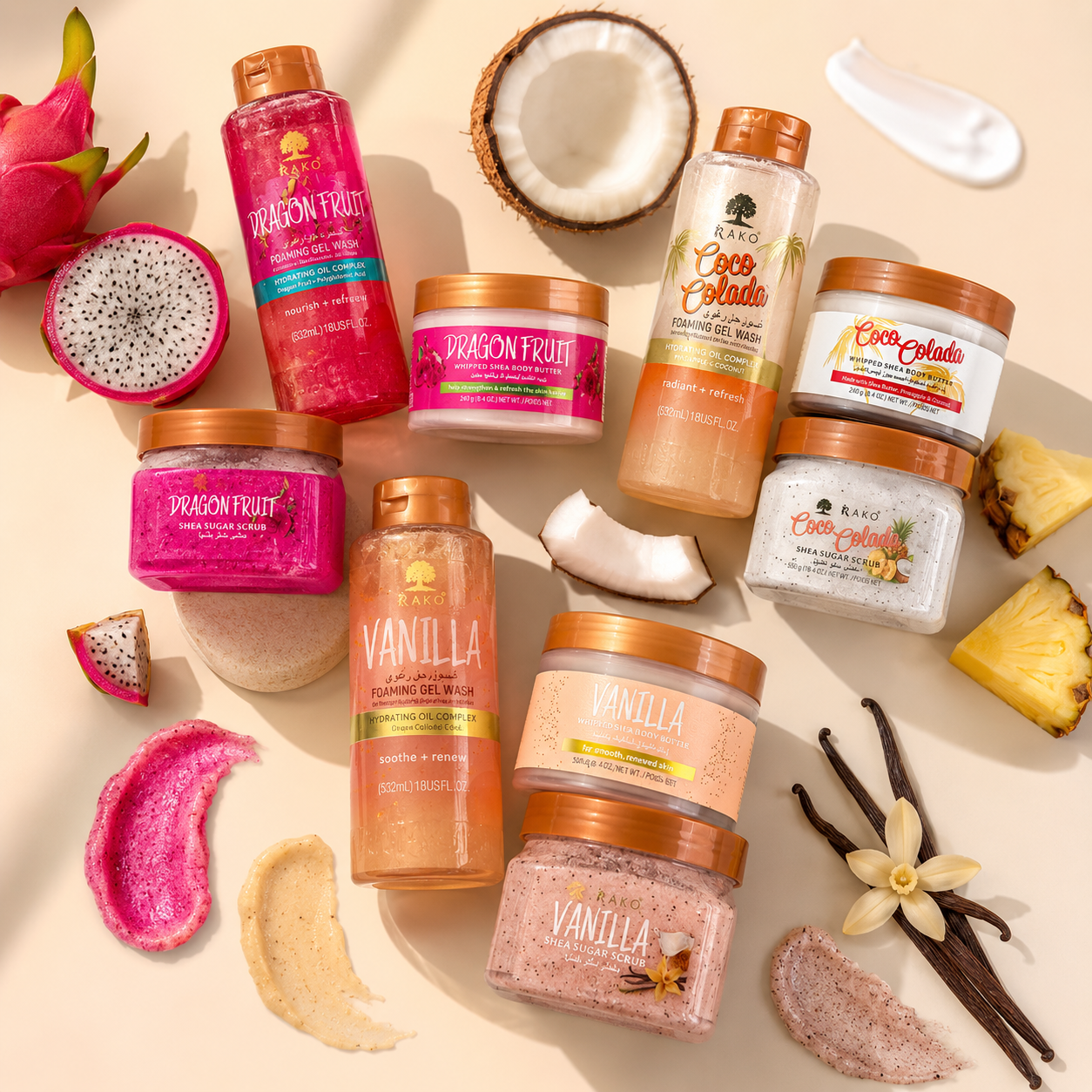 Exfoliantes Rako