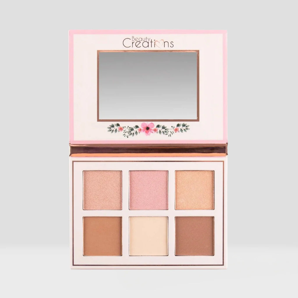 Kit de iluminador y contorno Floral Bloom - Beauty Creations