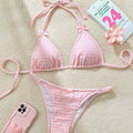 Bikini rosa textura