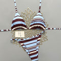 Bikini rayas Multicolor