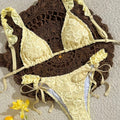 Bikini Blonde al hombro Amarillo