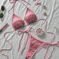 Bikini punto hilo Rosado