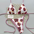 Bikini Floral Blanco