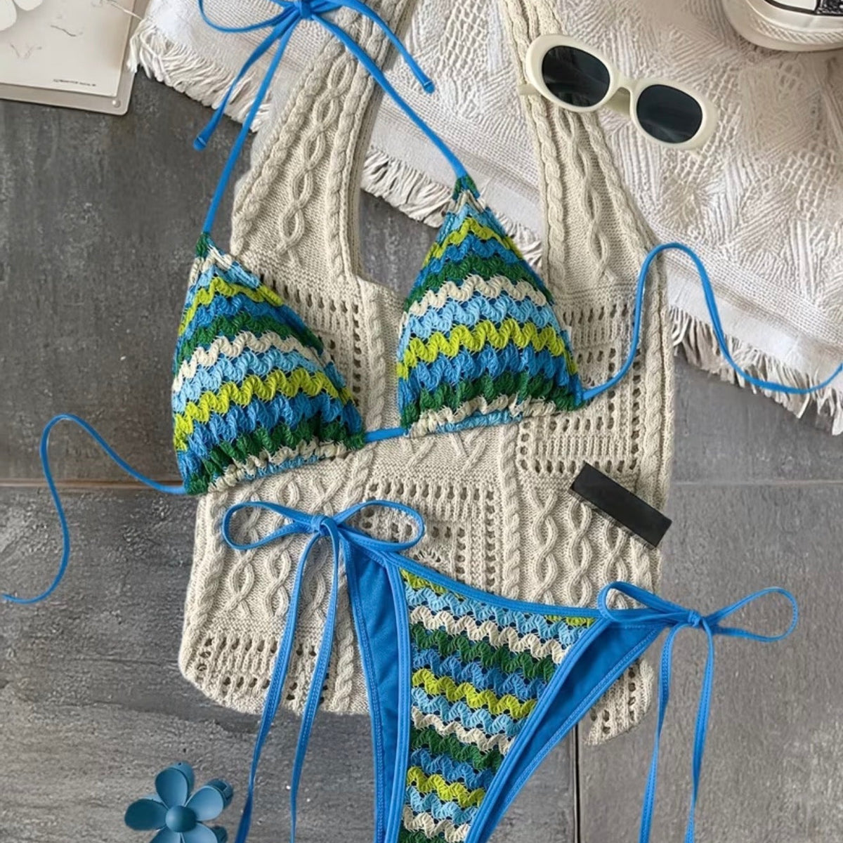 Bikini punto hilo Olivo