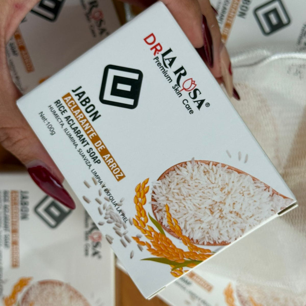 Jabón aclarante de Arroz - Dr. La Rosa