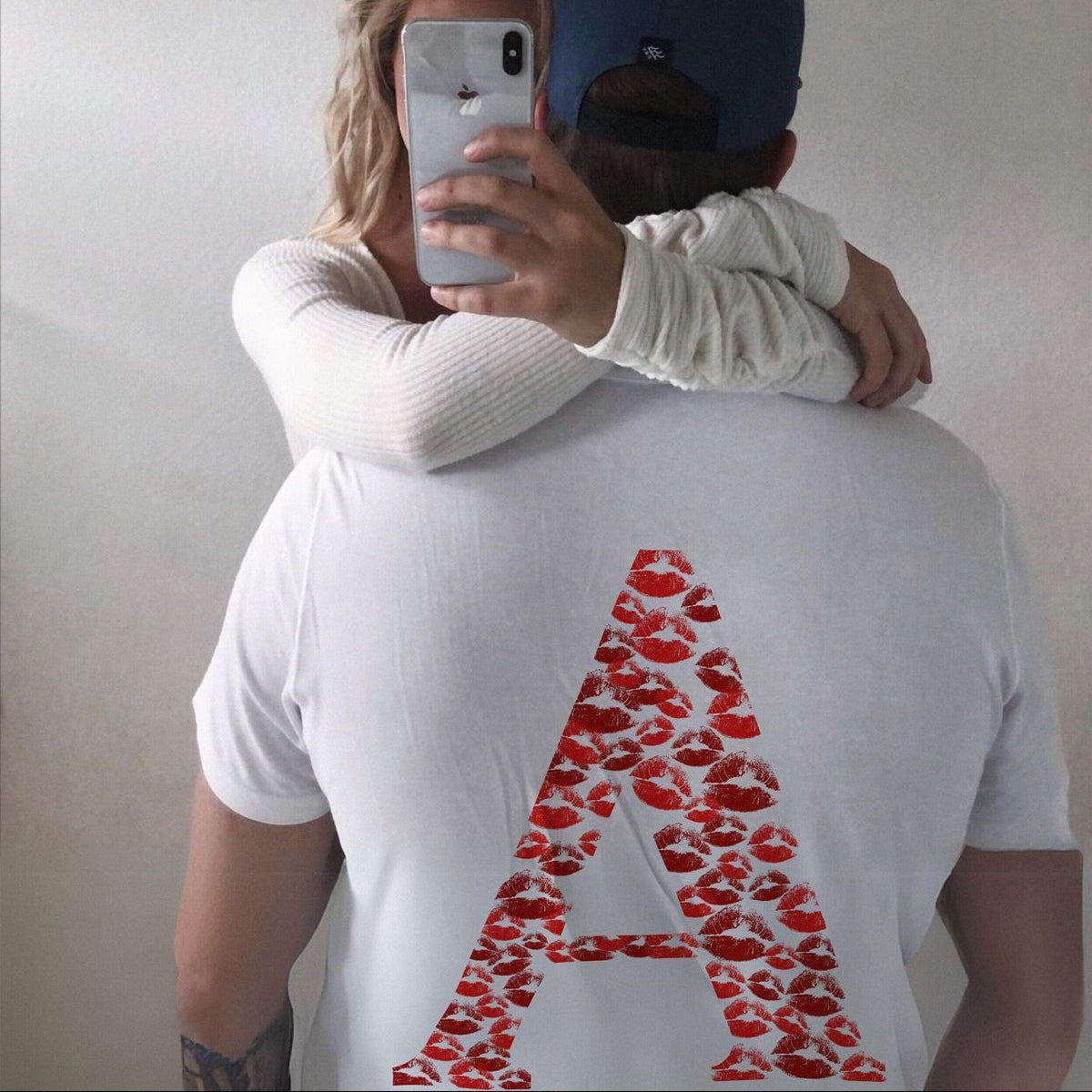 Polo personalizado de besos