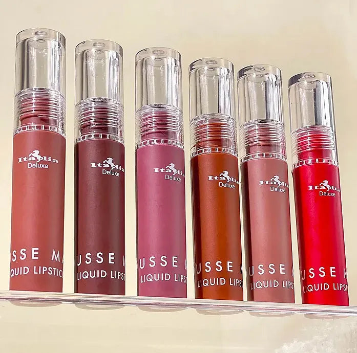 Lápiz labial líquido mate en mousse